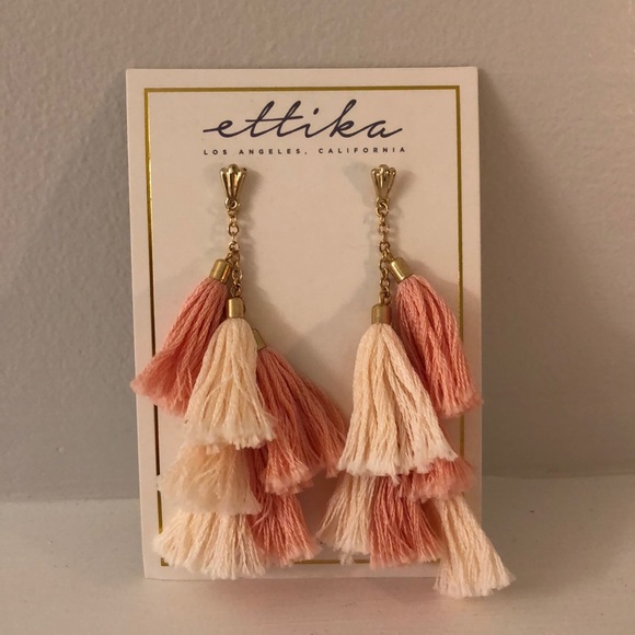 Ettika tassel earrings - Picture 1 of 2